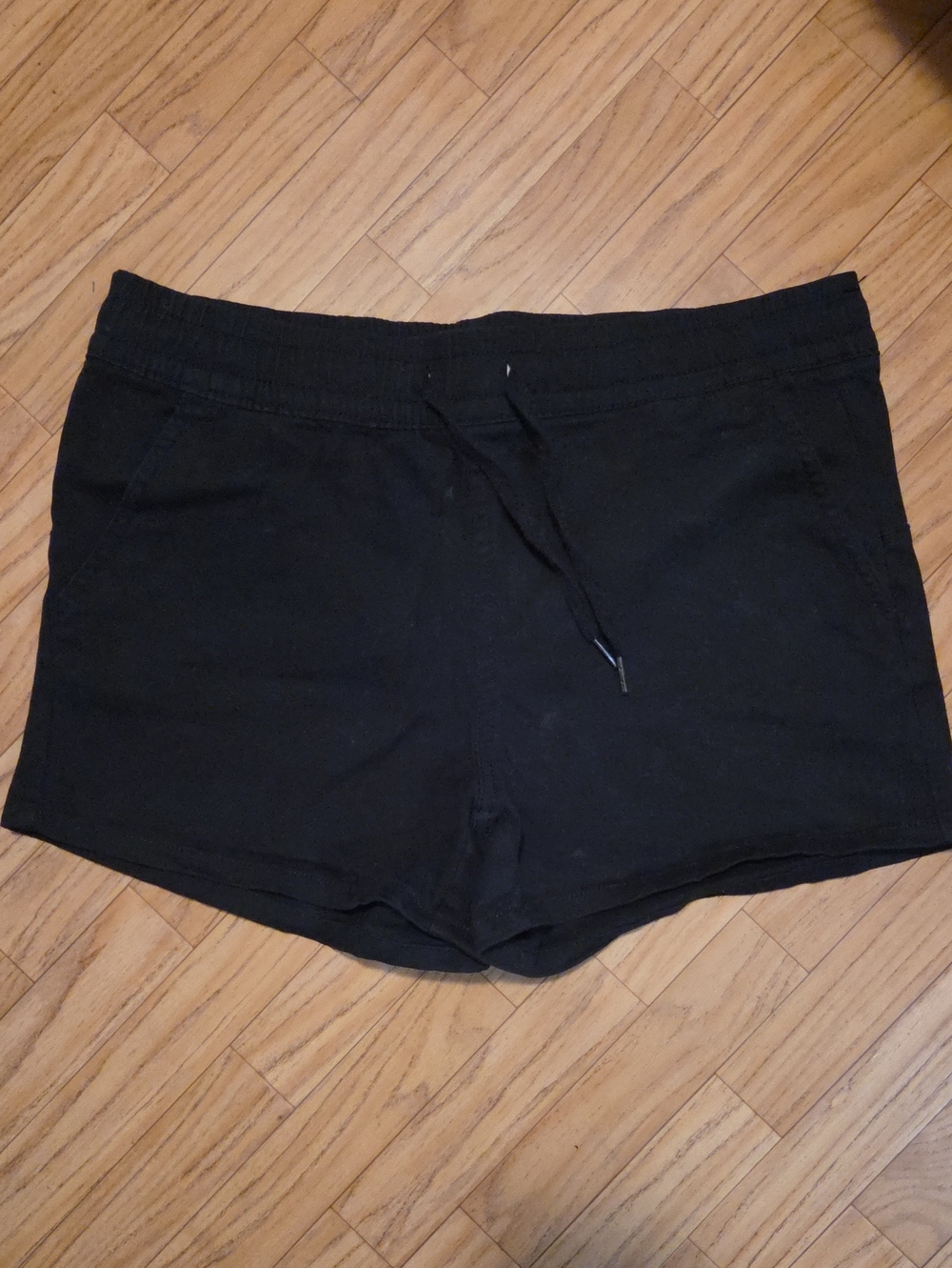 Bluenotes Black Athletic Drawstring Women’s Shorts